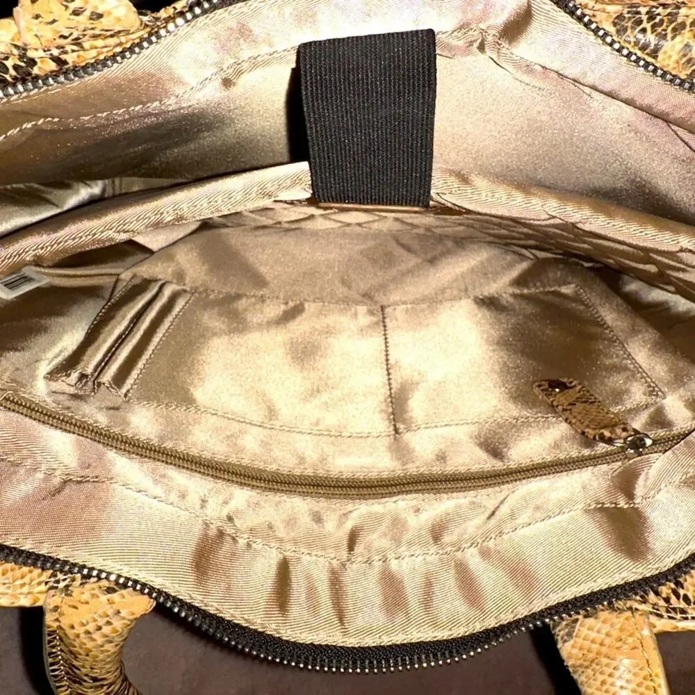 Gorgeous Faux Snake Skin Computer Briefcase